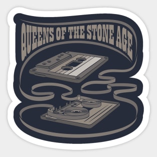 Queens of the Stone Age Exposed Cassette Sticker